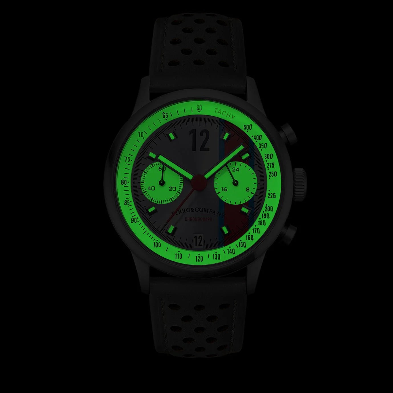 Ferro & Company Race Master Chronograph Silver