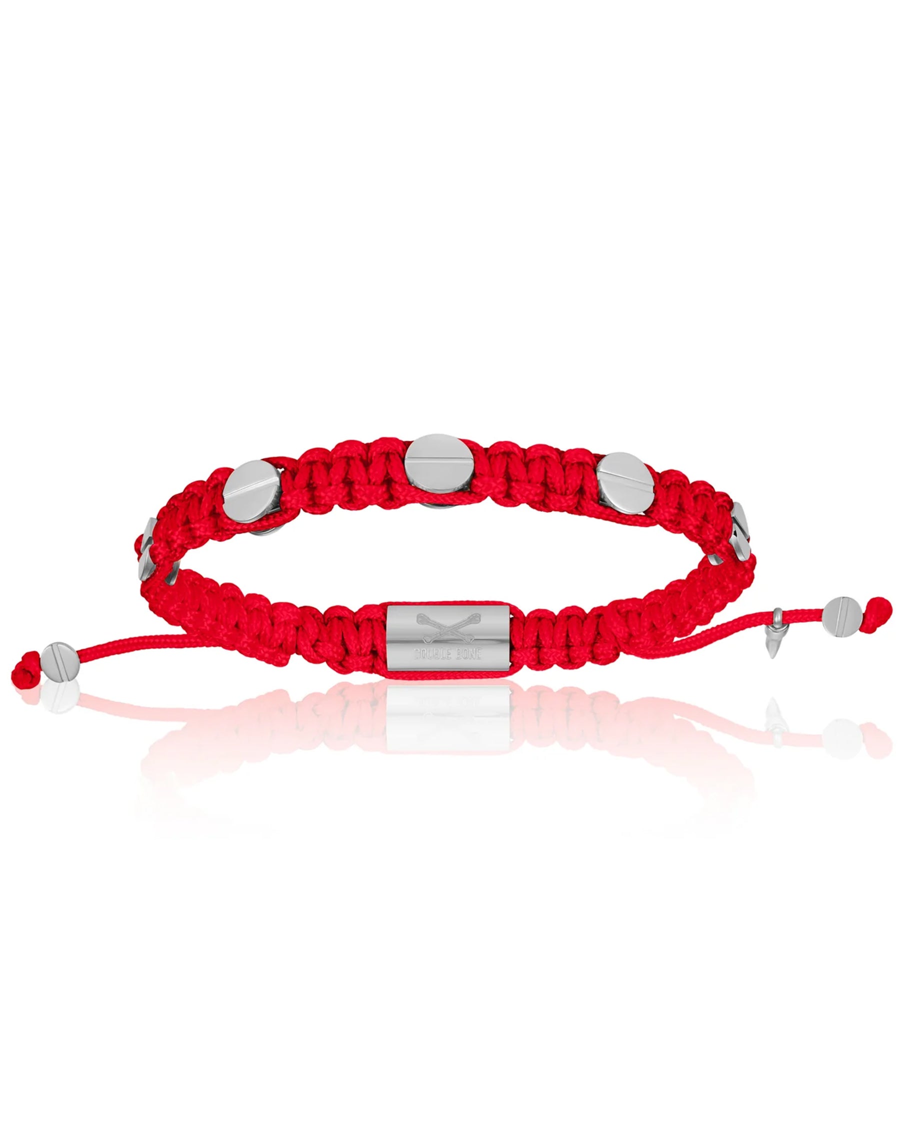 Double Bone Red Polyester Amore