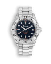 Squale 1545 Steel Black Bracelet