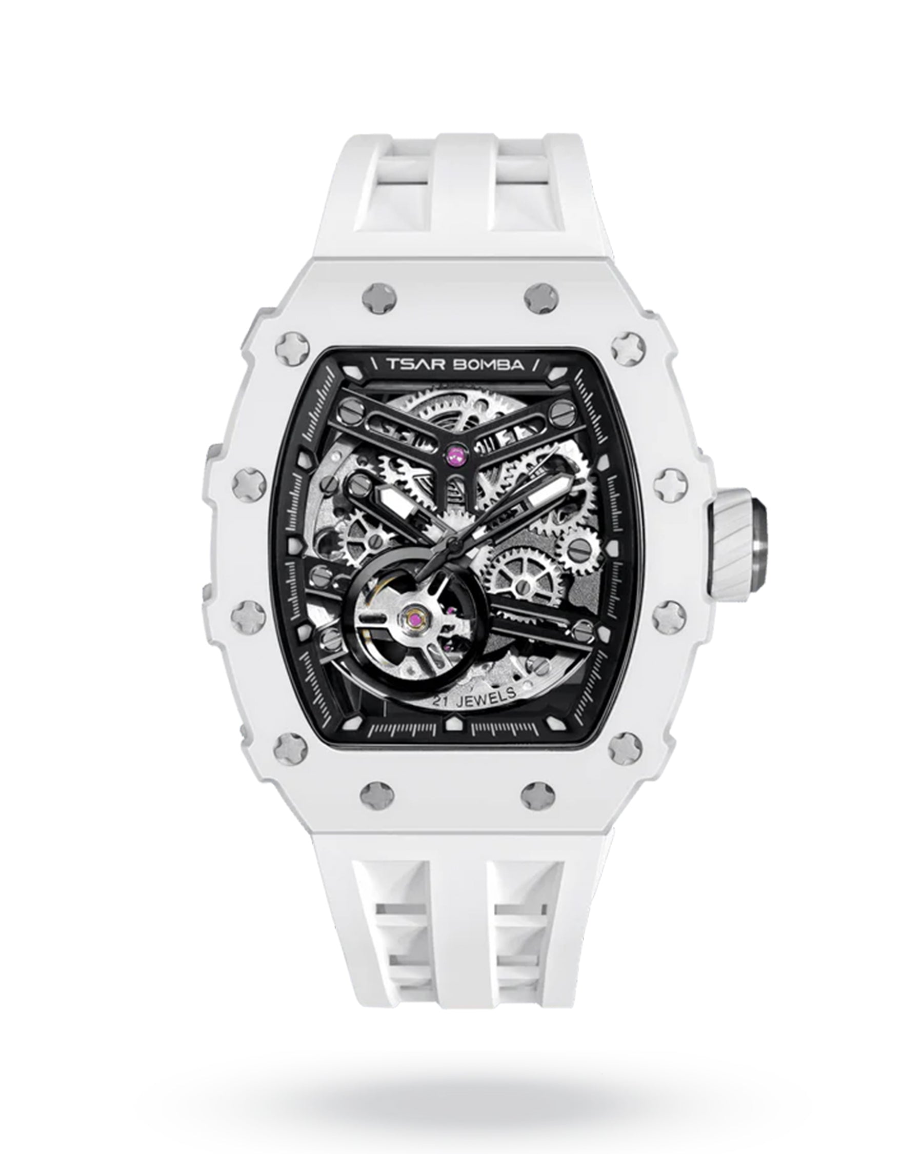 Tsar Bomba Elemental Series Ceramic Automatic Watch TB8208C